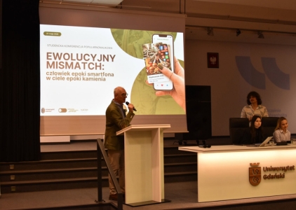 „Ewolucyjny mismatch: człowiek epoki smartfona w ciele epoki kamienia” - relacja z konferencji
