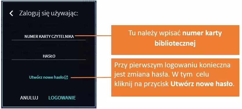 Slajd pokazujący logowanie dla osób spoza UG - krok 1