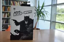 Komiks Batman czarno-biały