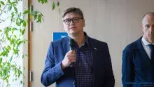 Maciej Smolarski - pomysłodawca i organizator powstania Galerii 