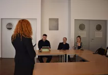 Międzynarodowy projektu CATALISI - wizyta w Bibliotece Głównej UG 