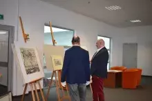 Międzynarodowy projektu CATALISI - wizyta w Bibliotece Głównej UG 