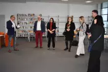 Międzynarodowy projektu CATALISI - wizyta w Bibliotece Głównej UG 