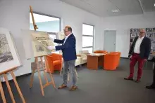 Międzynarodowy projektu CATALISI - wizyta w Bibliotece Głównej UG 