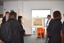 Międzynarodowy projektu CATALISI - wizyta w Bibliotece Głównej UG 