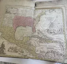 Mapa - dar profesora Tadeusza Palmowskiego