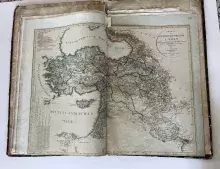 Mapa - dar profesora Tadeusza Palmowskiego