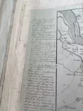 Mapa - dar profesora Tadeusza Palmowskiego