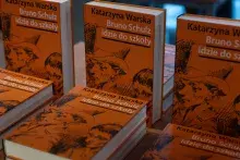 Spotkanie autorskie z dr Katarzyną Warską wokół książki Bruno Schulz idzie do szkoły. Fot. Bartłomiej Jętczak