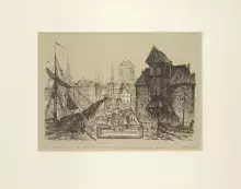 Widoki dawnego Gdańska – grafiki artystyczne inspirowane historią