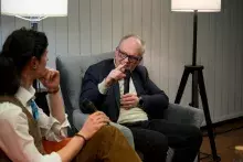 Spotkanie autorskie z prof. Piotrem Bojarskim w Bibliotece UG - relacja