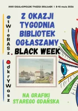 Tydzień Bibliotek w BUG - Black Week na grafiki starego Gdańska
