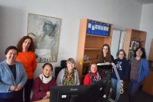 Wizyta w Oddziale Bibliografii i Bibliometrii