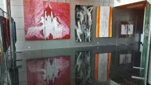 Obrazy ruchome. Wystawa prac Macieja Jarczyńskiego w Bibliotece Głównej UG. Fot. Maciej Jarczyński