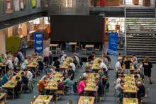 Festiwal Szachowy „In Mari Victoria Tua” w Bibliotece UG zdj. Andrzej Nuckowski 
