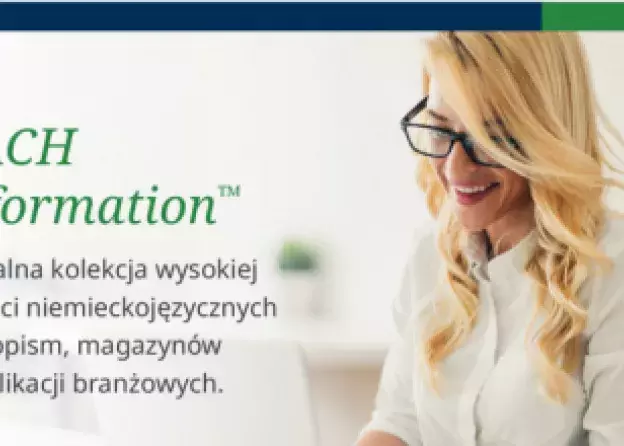 Baza DACH Information - dostęp testowy do 30 kwietnia 2022 r.