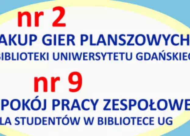 Podziękowanie dla Studentów za oddane głosy