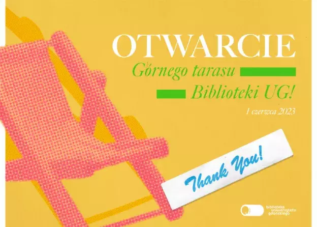 Otwarcie górnego tarasu w Bibliotece Głównej