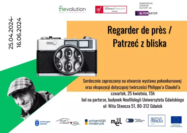 Patrzeć z bliska - wystawa pokonkursowa w budynku Neofilologii UG