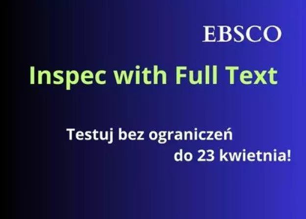 Poznaj bazę Inspec with Full Text