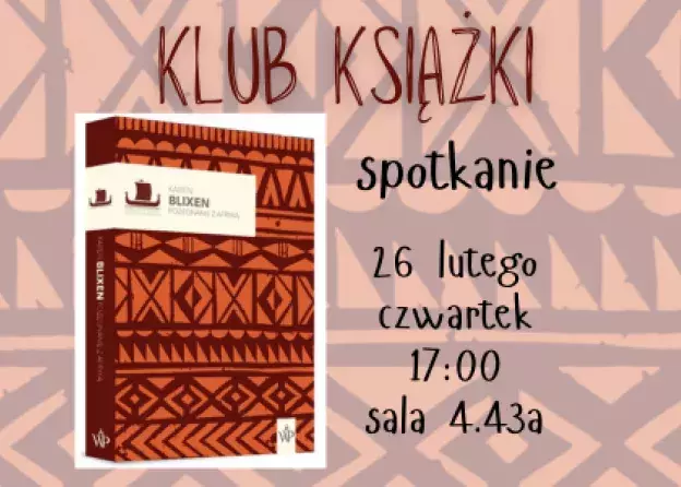 Pierwsze spotkanie Klubu Książki UGryź książkę w…