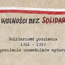 Nie ma wolności bez Solidarności wizytówka 1
