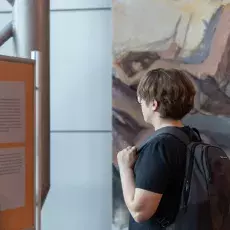 Tryptyk: Eros | Tanatos | Logos. Artyści: Denis Chyżawski, Wiktor Kuczewski, Mila Chyżawska - wystawa malarstwa w Bibliotece Głównej